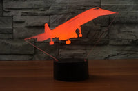 Thumbnail for Customisable Concorde 3D Lamp - view 3