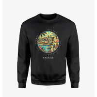 Thumbnail for NASSAU - Badge - Sweatshirt - Black