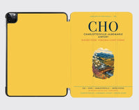 Thumbnail for Charlottesville–Albemarle Airport (CHO) design on yellow ipad tablet case