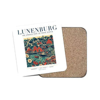 Thumbnail for LUNENBURG - Poster - Coaster - White