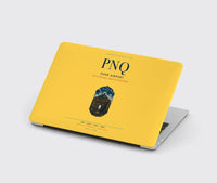 Thumbnail for Pune Airport (PNQ) design on yellow MacBook case