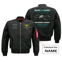 Thumbnail for DJI Mavic 3 Classic design on black bomber with custom name badge
