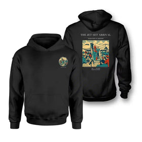 Double-Side Printing — The Jet Set Arrival Double-Side Hoodie
