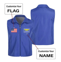 Thumbnail for Customisable Flag & Name Vest - view 2