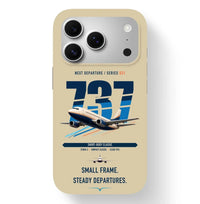 Thumbnail for Boeing 737-500 Classic design on beige magsafe iphone case