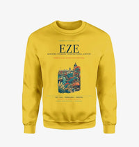 Thumbnail for Buenos Aires Ministro Pistarini International Airport (EZE) design on yellow sweatshirt