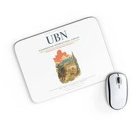 Thumbnail for Ulaanbaatar International Airport (UBN) design on white rectangle mouse pad