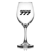 Thumbnail for Customisable Boeing 777 Wine Glass - view 2