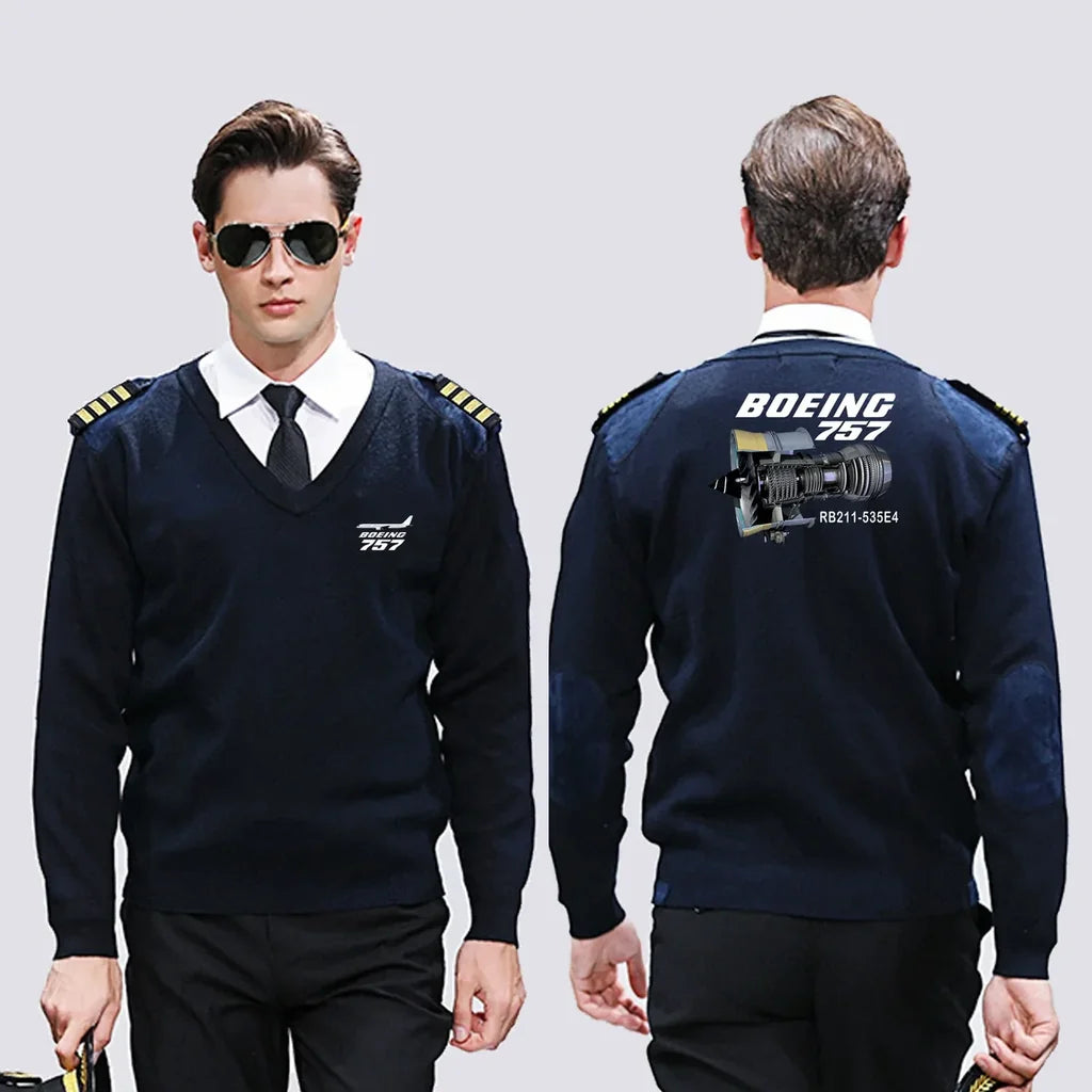 Customisable Boeing 757 Sweater - view 2