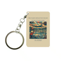 Thumbnail for VINTAGE G4497 - The Paddy Reflection Roads - Designed Key Chain design on beige