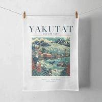 Thumbnail for YAKUTAT - Poster - Towel - White