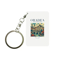 Thumbnail for ORADEA - Poster - Key Chain - White