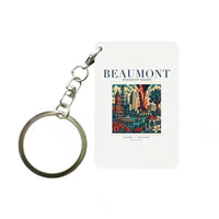 Thumbnail for BEAUMONT - Poster - Key Chain - White