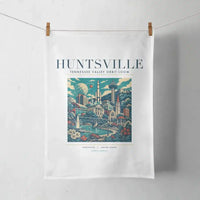 Thumbnail for HUNTSVILLE - Poster - Towel - White