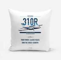 Thumbnail for Cessna 310R design on white pillow