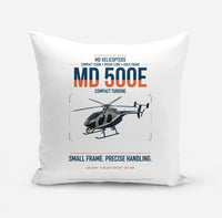 Thumbnail for MD Helicopters MD 500E design on white pillow