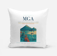 Thumbnail for Augusto C. Sandino International Airport (MGA) design on white pillow