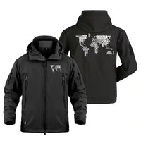 Thumbnail for Customisable World Map Jacket - view 2