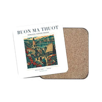 Thumbnail for BUON MA THUOT - Poster - Coaster - White