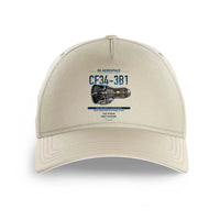 Thumbnail for CF34-3B1 design on beige printed hat
