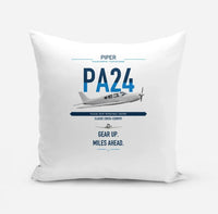 Thumbnail for Piper PA-24-250 Comanche 250 design on white pillow