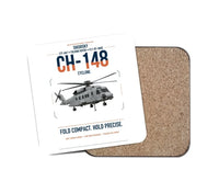 Thumbnail for Sikorsky CH-148 Cyclone design on white 1 piece coaster