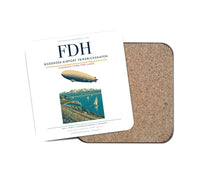 Thumbnail for Bodensee-Airport Friedrichshafen (FDH) design on white 1 piece coaster