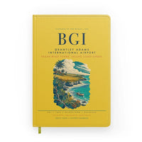 Thumbnail for Grantley Adams International Airport (BGI) design on yellow notebook