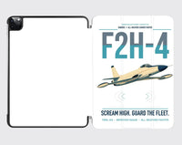 Thumbnail for F2H-4 Banshee design on white ipad tablet case