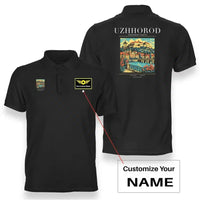 Thumbnail for UZHHOROD - Poster - Double-Side Polo - Black + Name