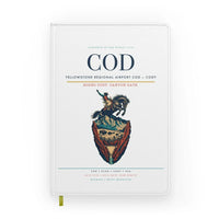 Thumbnail for Yellowstone Regional Airport (COD) design on white notebook