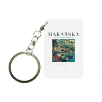 Thumbnail for MAKARSKA - Poster - Key Chain - White