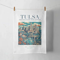 Thumbnail for TULSA - Poster - Towel - White
