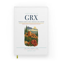 Thumbnail for Federico García Lorca Granada-Jaén Airport (GRX) design on white notebook
