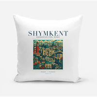 Thumbnail for SHYMKENT - Poster - Pillow - White