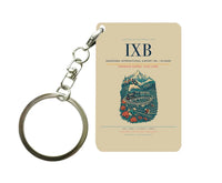 Thumbnail for Bagdogra International Airport IXB — Siliguri Key Chain design on beige key chain