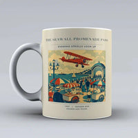 Thumbnail for VINTAGE G4476 - The Seawall Promenade Pass - Ceramic Mug design on beige