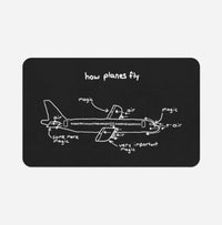 Thumbnail for How Planes Fly Bath Mat - view 2