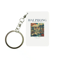 Thumbnail for HAI PHONG - Poster - Key Chain - White