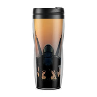 Thumbnail for Military Jet During Sunset Travel Mug - view 2