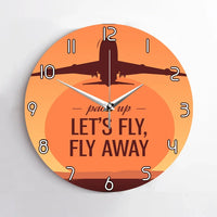 Thumbnail for Let's Fly Away Wall Clock - view 2