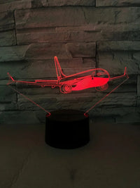 Thumbnail for Customisable Boeing 737 3D Lamp - view 3