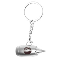 Thumbnail for Customisable SunExpress Jet Engine Turbine Key Chain - view 2
