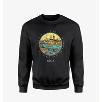 Thumbnail for RIGA - Badge - Sweatshirt - Black