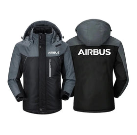 Airbus & Text Thick Winter Jackets