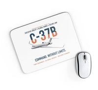 Thumbnail for C-37B Global Command Link design on white rectangle mouse pad
