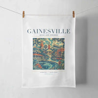 Thumbnail for GAINESVILLE - Poster - Towel - White