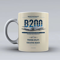 Thumbnail for Air B200 Mug design on beige king