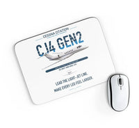 Thumbnail for Cessna Citation CJ4 Gen2 design on white rectangle mouse pad