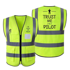 Trust Me I'm a Pilot Reflective Vests